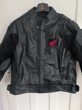 Giacca in pelle bovina Honda