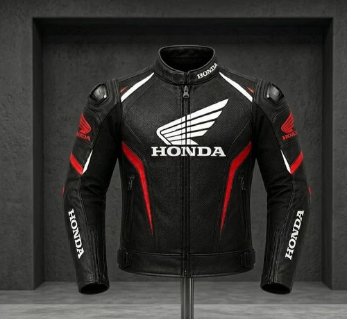 Giacca pelle moto - moto, honda