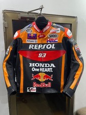 Giacca Moto Pelle Uomo Honda